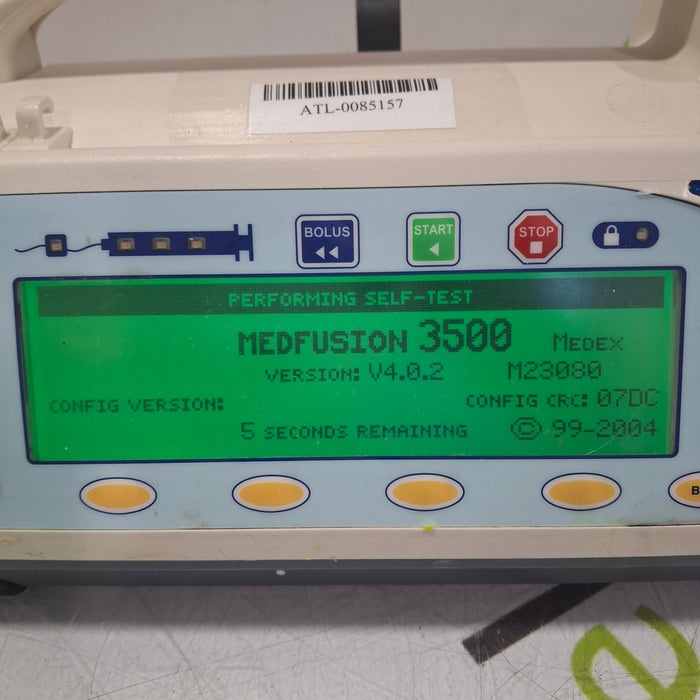 Smiths Medical Medfusion 3500 Syringe Infusion Pump