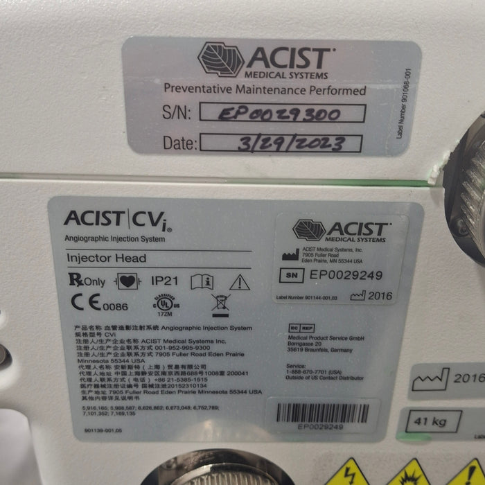 ACIST Cvi Power Injector