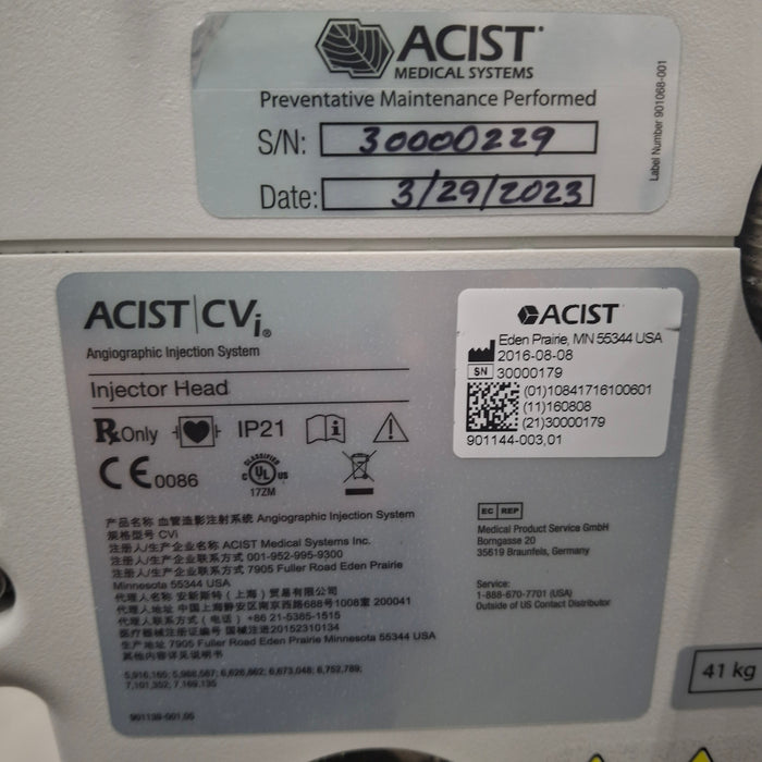 ACIST Cvi Power Injector
