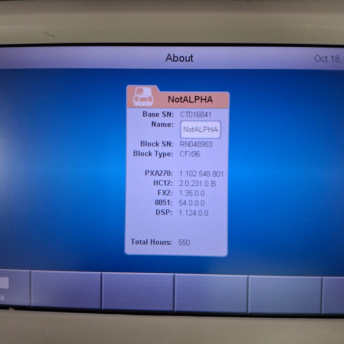 Bio-Rad C1000 Touch PCR Thermal Cycler