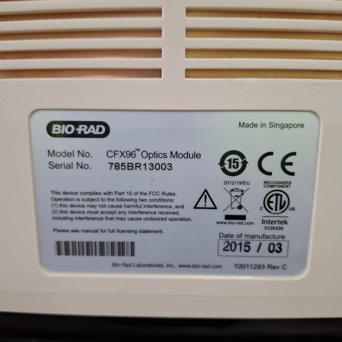 Bio-Rad C1000 Touch PCR Thermal Cycler