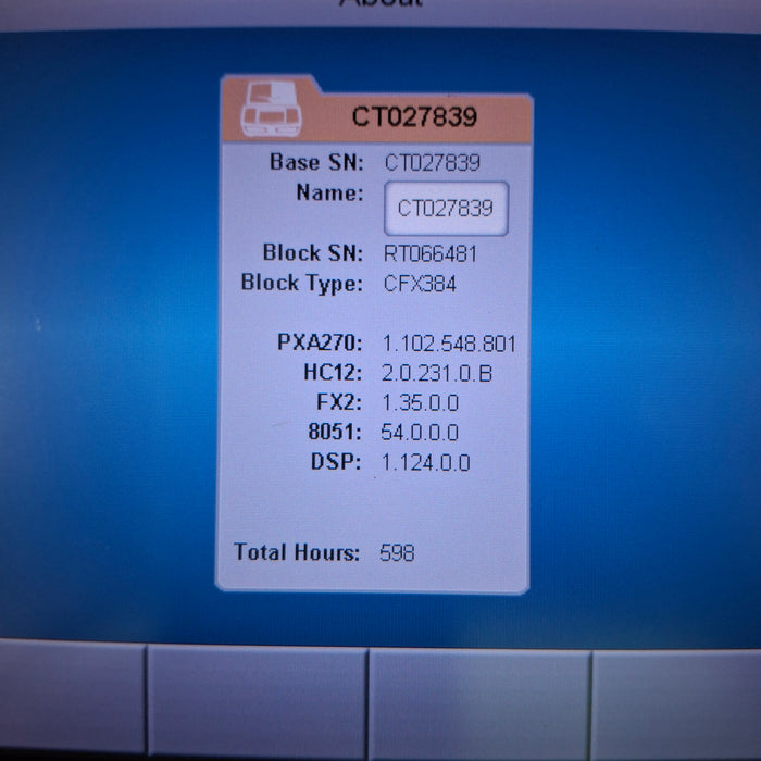 Bio-Rad C1000 Touch PCR Thermal Cycler