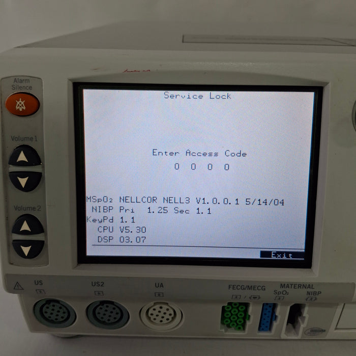 GE Healthcare Corometrics 250cx Series Model 259cx Fetal Monitor