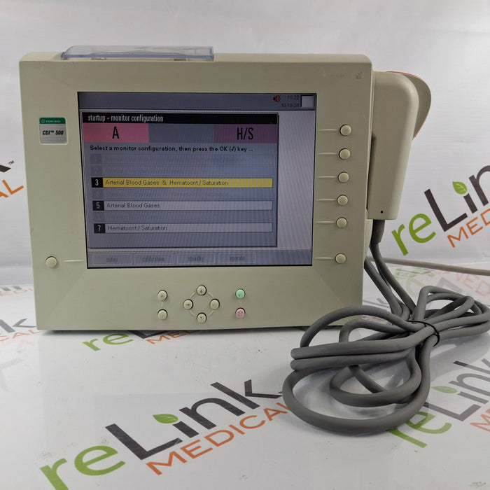 Terumo Cardiovascular Systems Corporation Terumo Cardiovascular Systems Corporation CDI 500 Monitor Patient Monitors reLink Medical