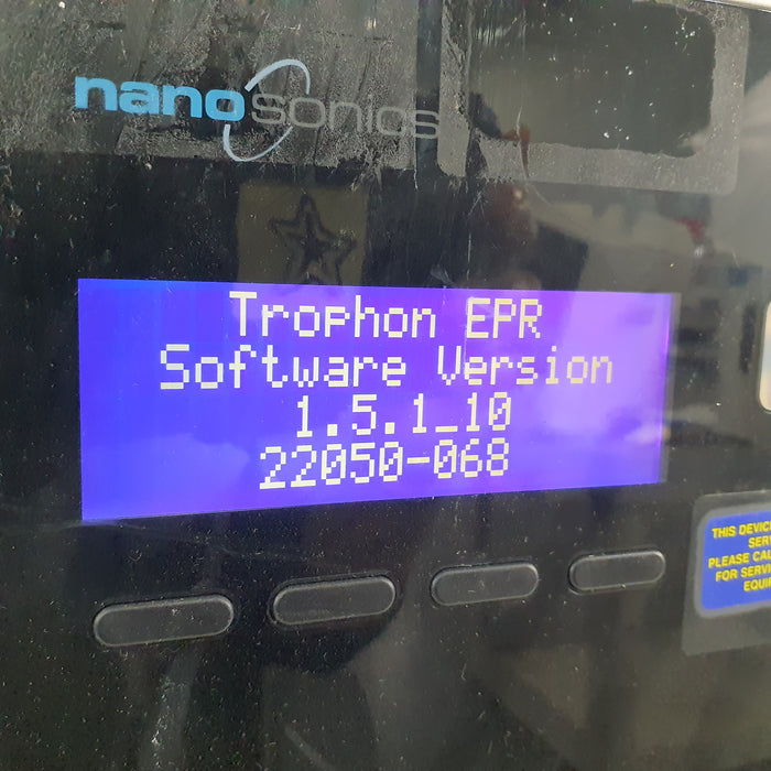 NanoSonics Trophon EPR High Level Disinfection