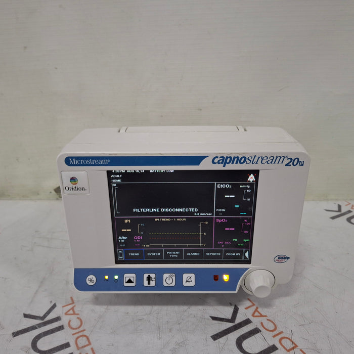 Oridion Capnostream 20P Capnography Monitor