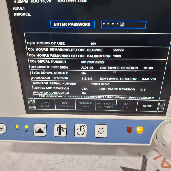 Oridion Capnostream 20P Capnography Monitor