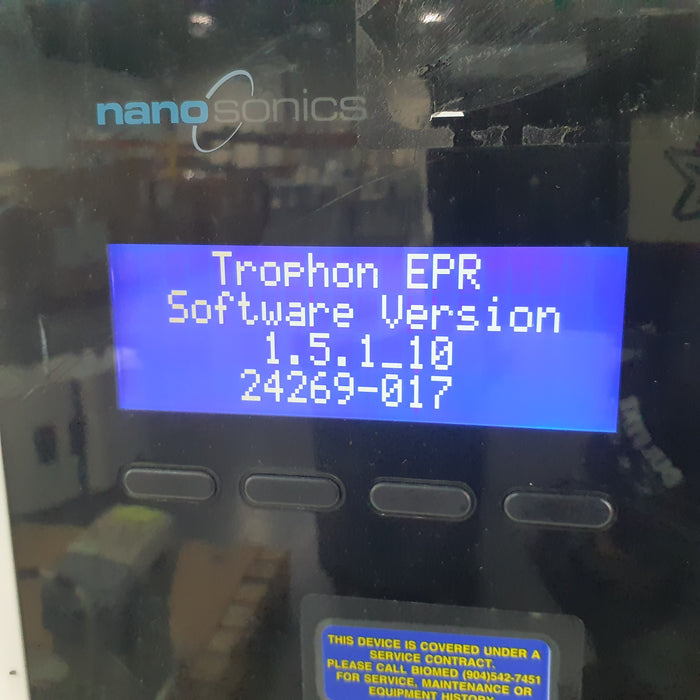 NanoSonics Trophon EPR High Level Disinfection