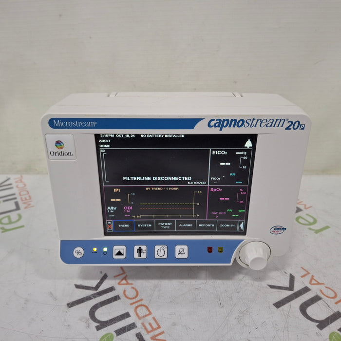 Oridion Capnostream 20P Capnography Monitor