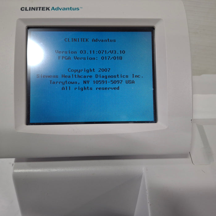 Siemens Clinitek Advantus Analyzer