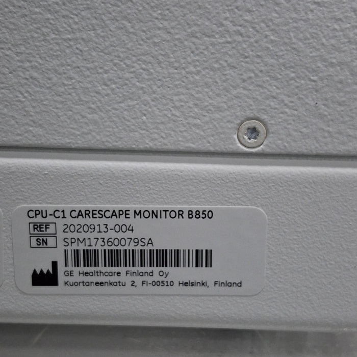 GE Healthcare Carescape B850 CPU Assy