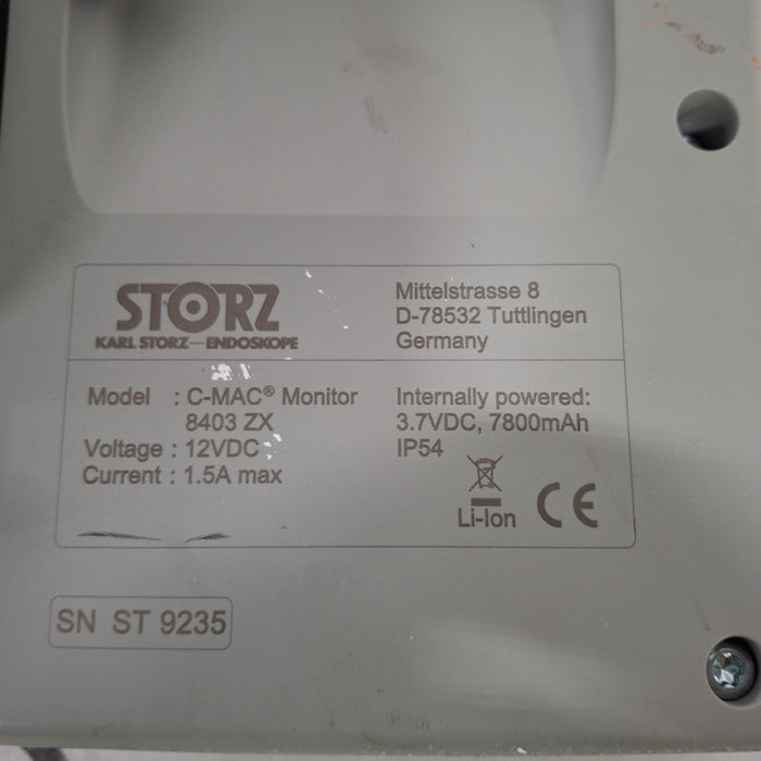 Karl Storz 8403 ZX C-MAC Monitor