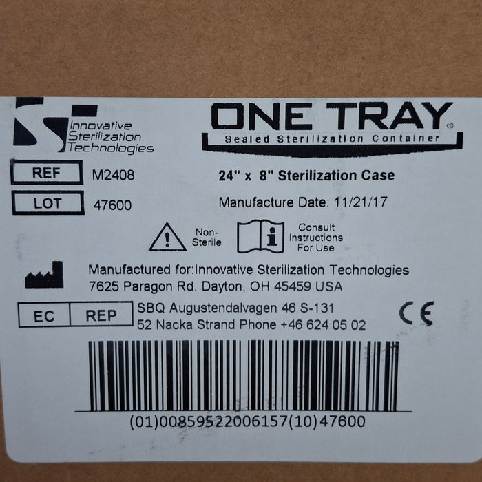 One Tray Sealed Sterilization Container Case