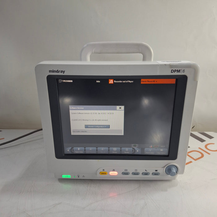 Mindray DPM6 Patient Monitor