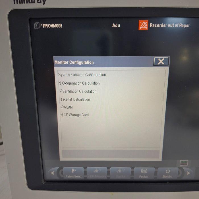 Mindray DPM6 Patient Monitor