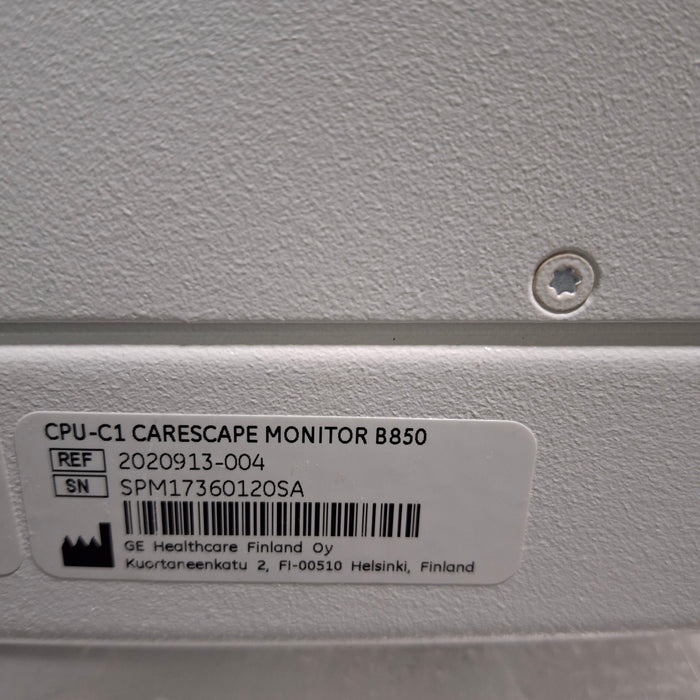 GE Healthcare Carescape B850 CPU Assy