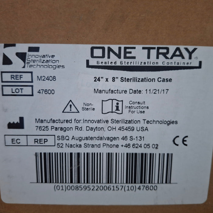 One Tray Sealed Sterilization Container Case