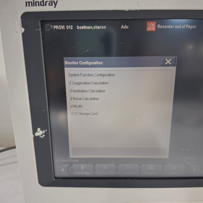 Mindray DPM6 Patient Monitor