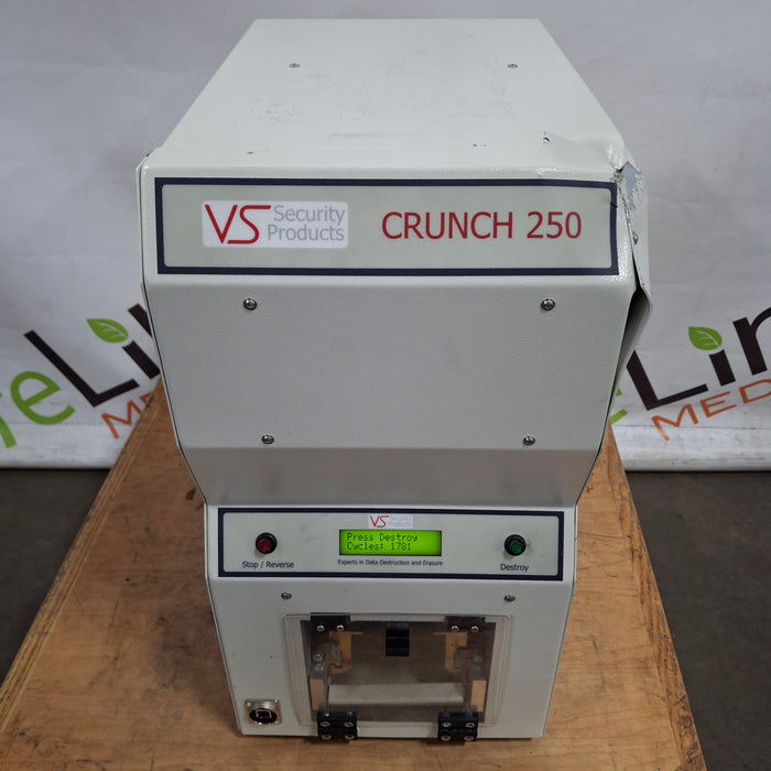 VS Security Products Crunch 250 Hard Drive Crusher