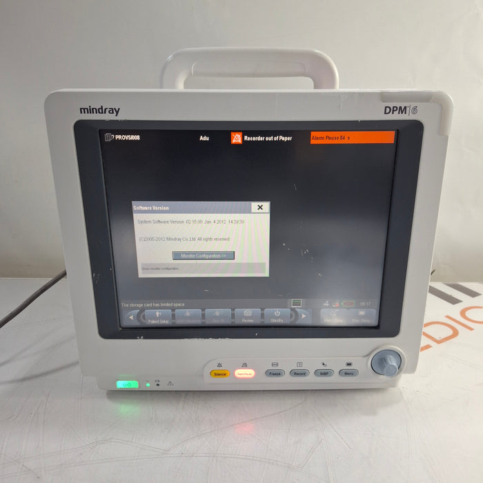 Mindray DPM6 Patient Monitor