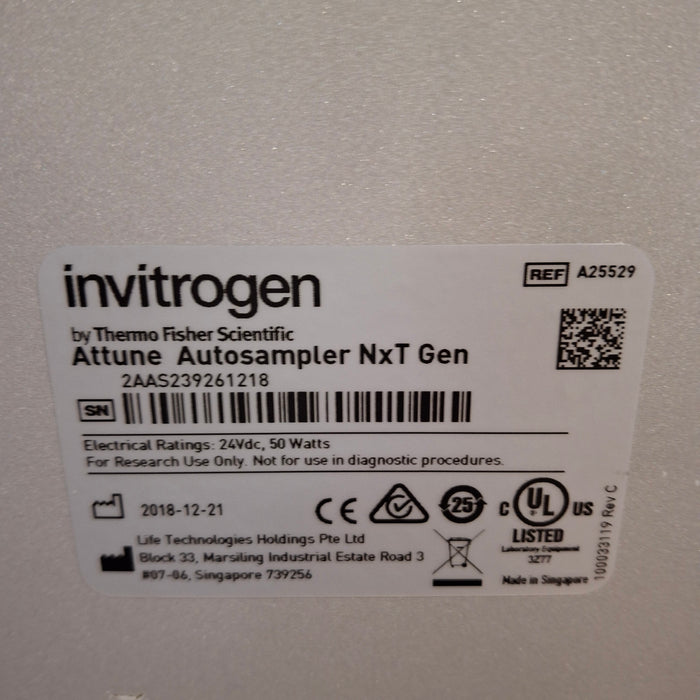 Invitrogen Attune NxT Gen Autosampler