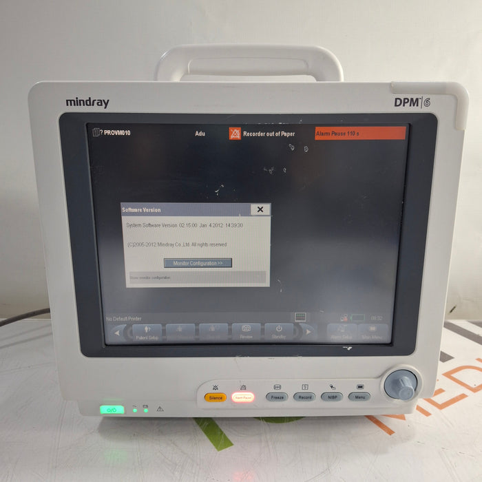 Mindray DPM6 Patient Monitor