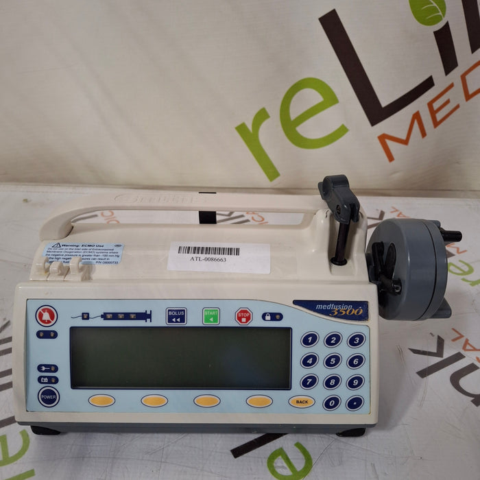 Smiths Medical Medfusion 3500 Syringe Infusion Pump