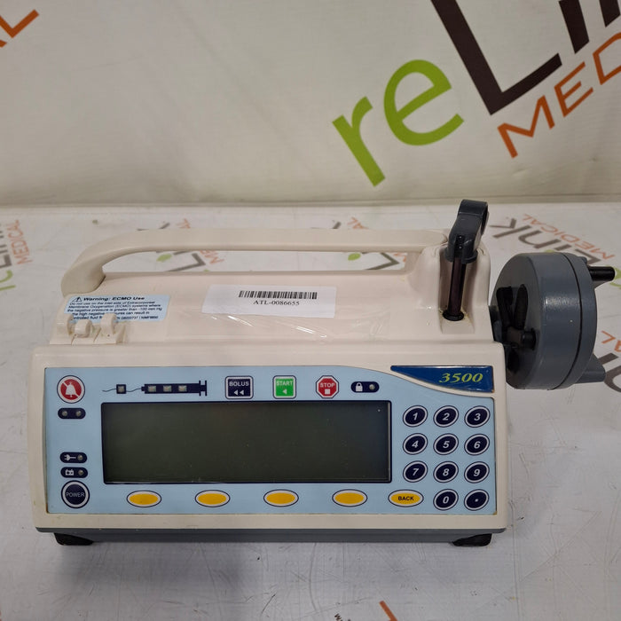 Smiths Medical Medfusion 3500 Syringe Infusion Pump