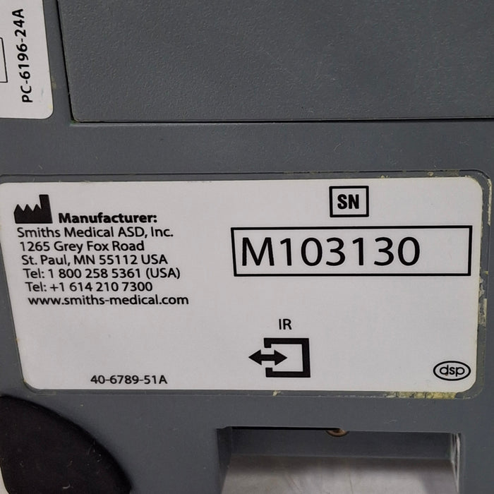 Smiths Medical Medfusion 3500 Syringe Infusion Pump