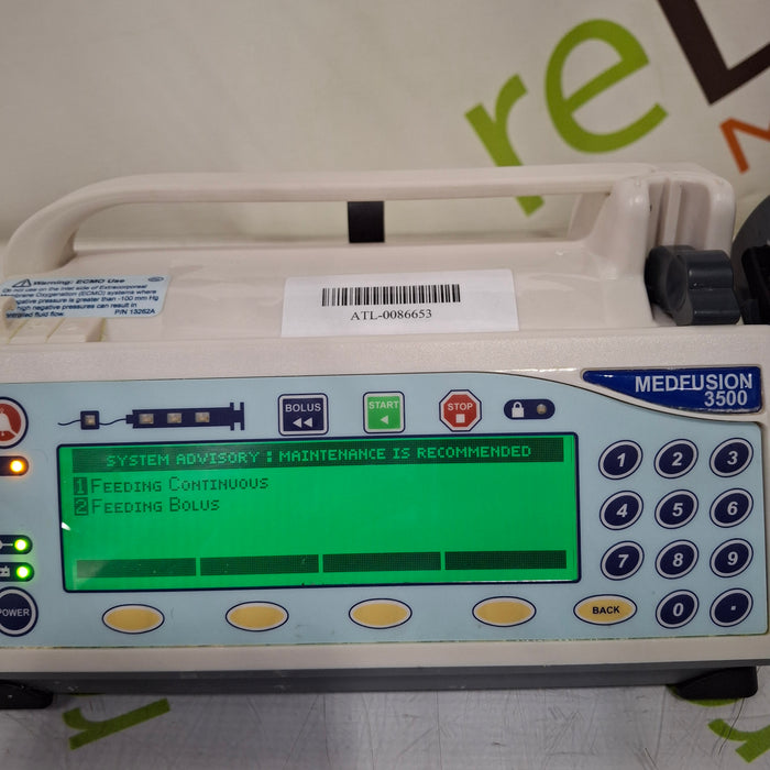 Smiths Medical Medfusion 3500 Syringe Infusion Pump