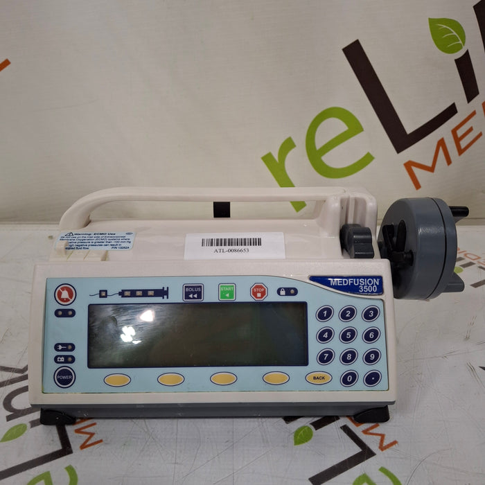 Smiths Medical Medfusion 3500 Syringe Infusion Pump