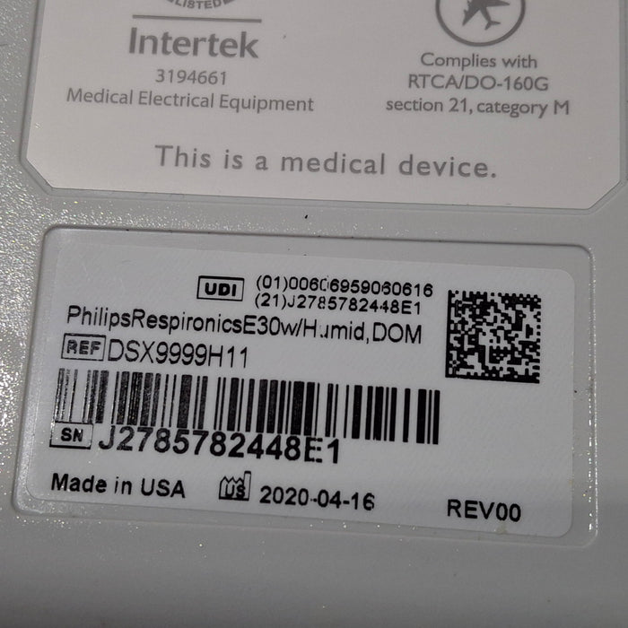 Philips Philips Respironics E30 Ventilator Respiratory reLink Medical