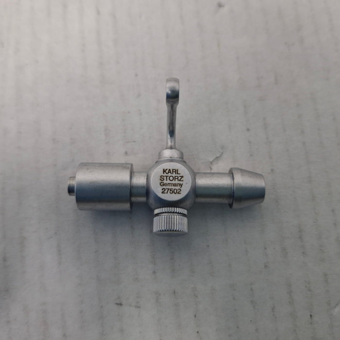 Karl Storz 27502 Luer-lock Connector with Stopcock
