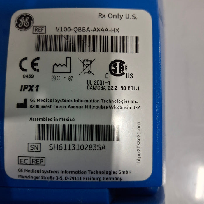 GE Healthcare GE Healthcare Dinamap V100 - NIBP, SpO2, Temp Vital Signs Monitor Patient Monitors reLink Medical