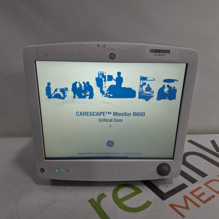 GE Healthcare Carescape B650 Patient Monitor