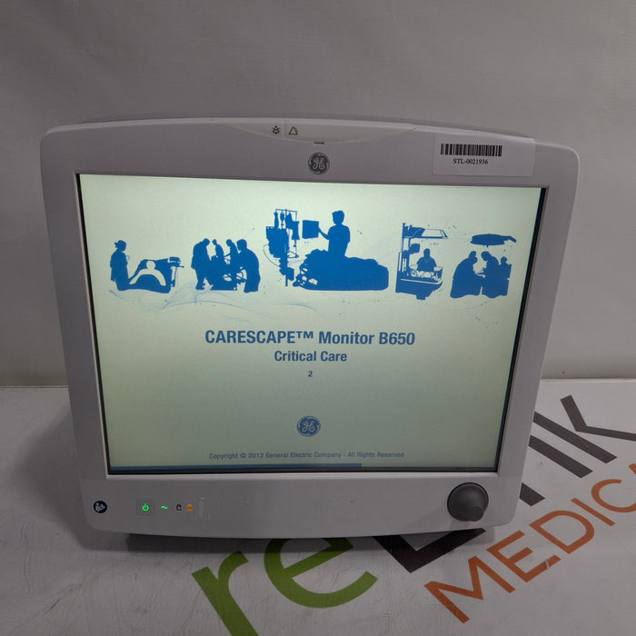 GE Healthcare Carescape B650 Patient Monitor