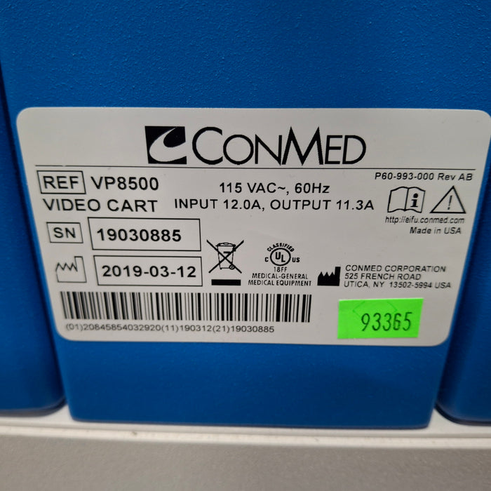 ConMed HD Video Cart