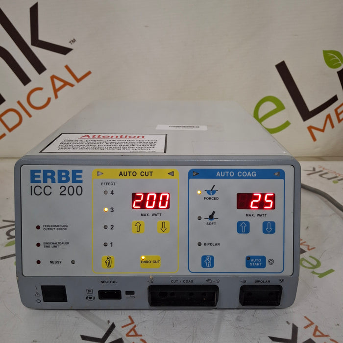 Erbe ICC 200 Electrosurgical Unit