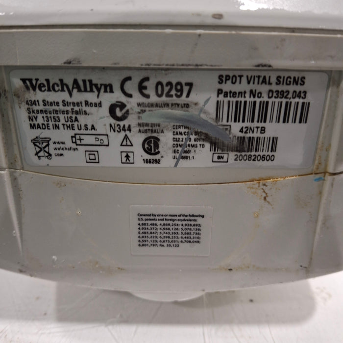 Welch Allyn Spot 420 - NIBP, Temp, Nellcor SpO2 Vital Signs Monitor