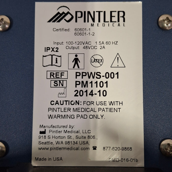 Pintler Medical LLC PPWS-001 Patient Warming System