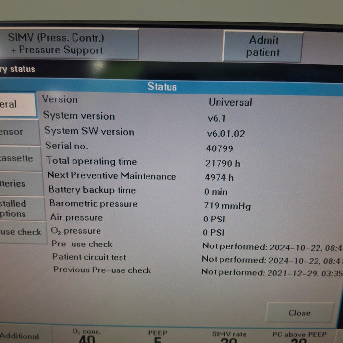 Maquet Servo I Ventilator