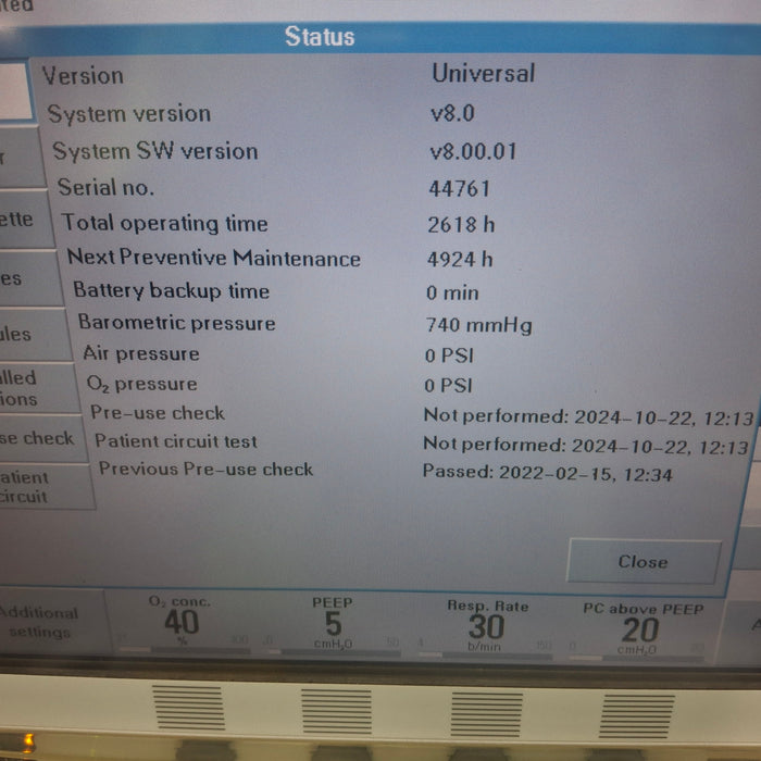 Maquet Servo I Ventilator