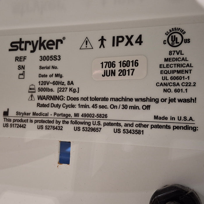 Stryker Secure III 3005 Hospital Bed