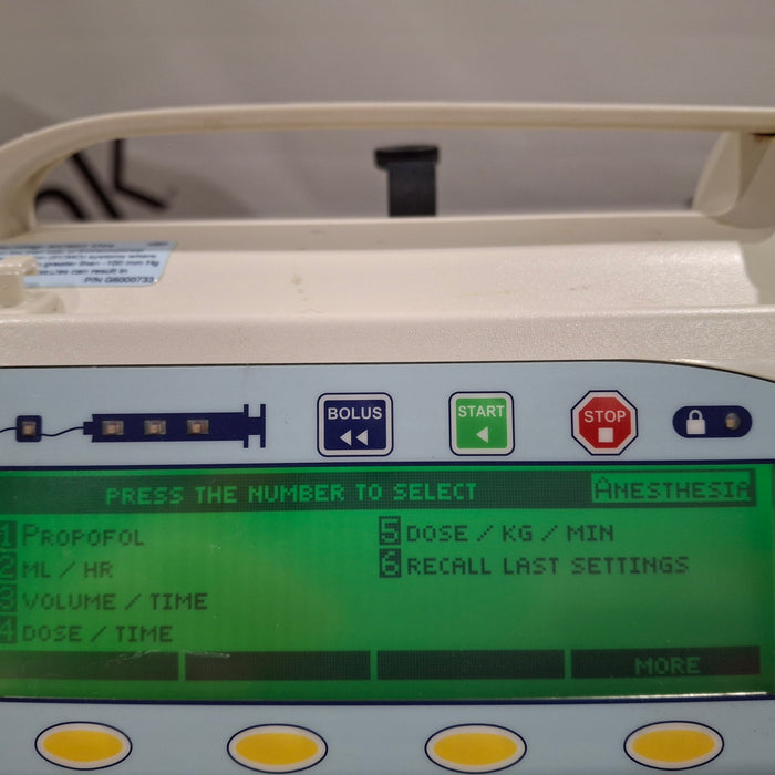 Smiths Medical Medfusion 3500 Syringe Infusion Pump