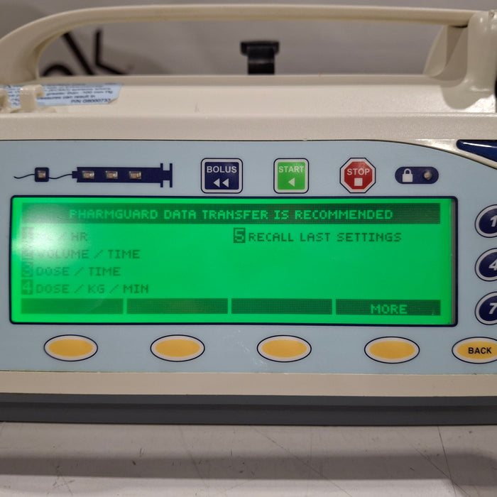 Smiths Medical Medfusion 3500 Syringe Infusion Pump