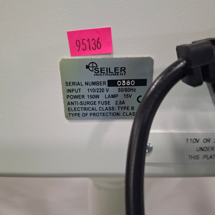 Seiler Instrument Model 955 Colposcope