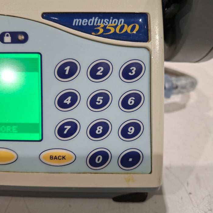 Smiths Medical Medfusion 3500 Syringe Infusion Pump