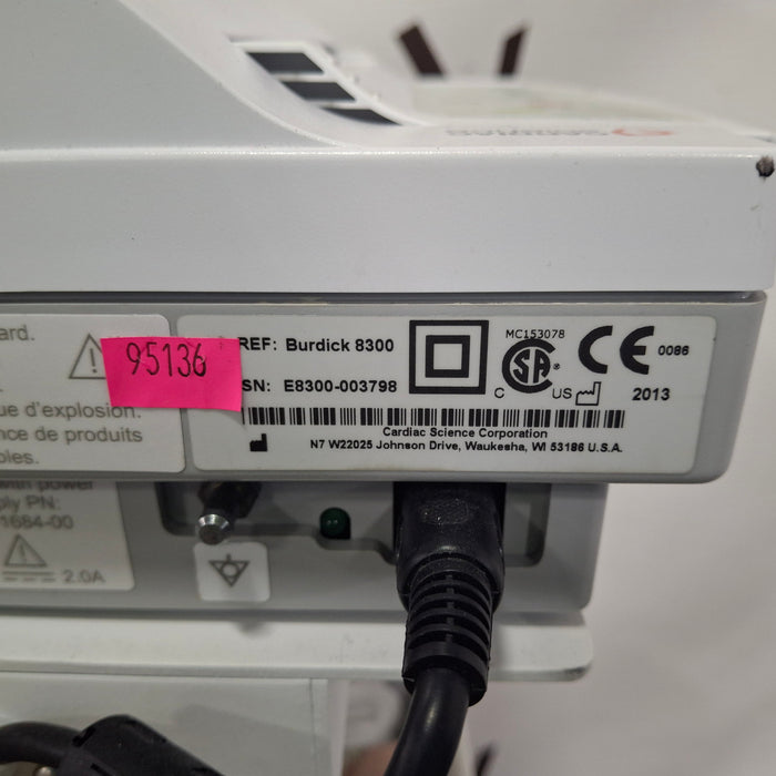 Cardiac Science Burdick 8300 ECG