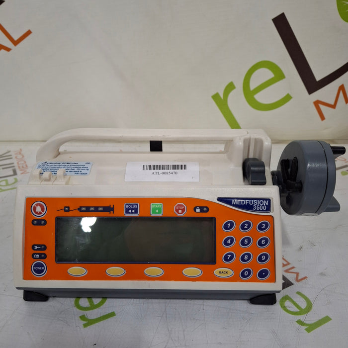 Smiths Medical Medfusion 3500 Syringe Infusion Pump