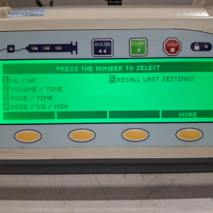 Smiths Medical Medfusion 3500 Syringe Infusion Pump